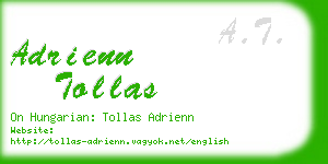 adrienn tollas business card